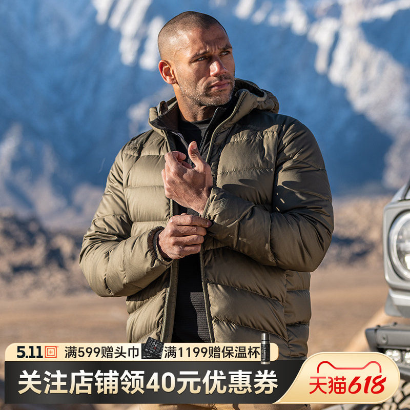 5.11冬季羽绒服511户外夹克保暖羽绒外套Acadia羽绒48364
