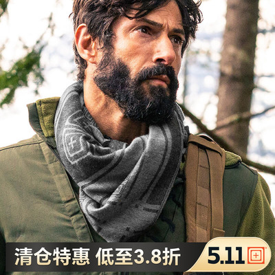 战术方巾保暖围巾5.11