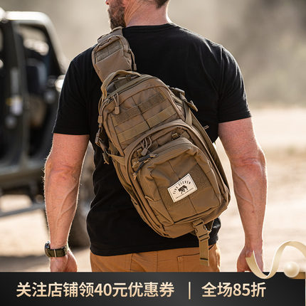5.11户外单肩包 511斜挎包10号战术冲锋包防泼水单肩包背包56964