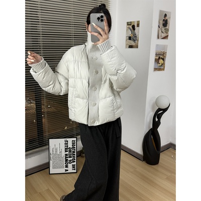 冬季新款加厚慵懒风小个子外套女