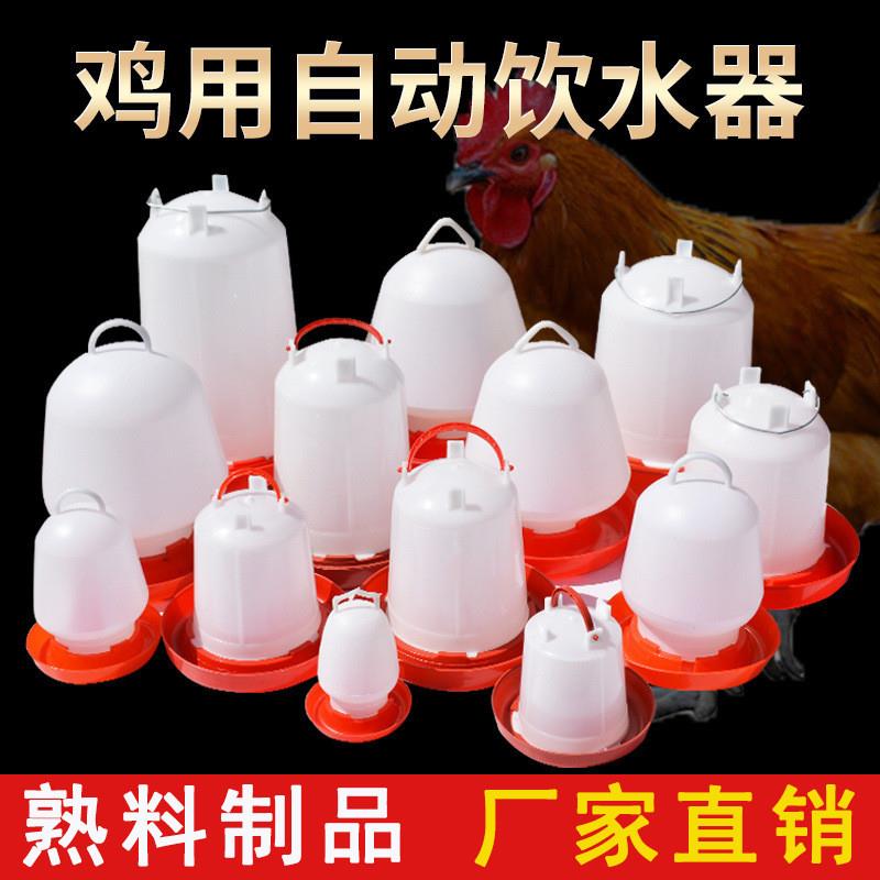 鸡水桶水槽饮水壶小鸡饮水器 自动饮水壶 养鸡设备专用 养鸡用品