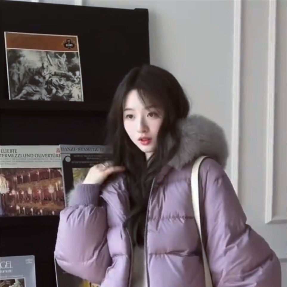 高级感满满时尚好看大毛领 短款羽绒棉服小个子女加厚棉衣外套冬,女装/女士精品,棉衣/棉服,淘宝优惠券,粉丝福利购,淘宝优惠卷