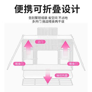 兔子笼子室内家用超特大号空间新型防喷尿养兔窝荷兰猪豚鼠笼