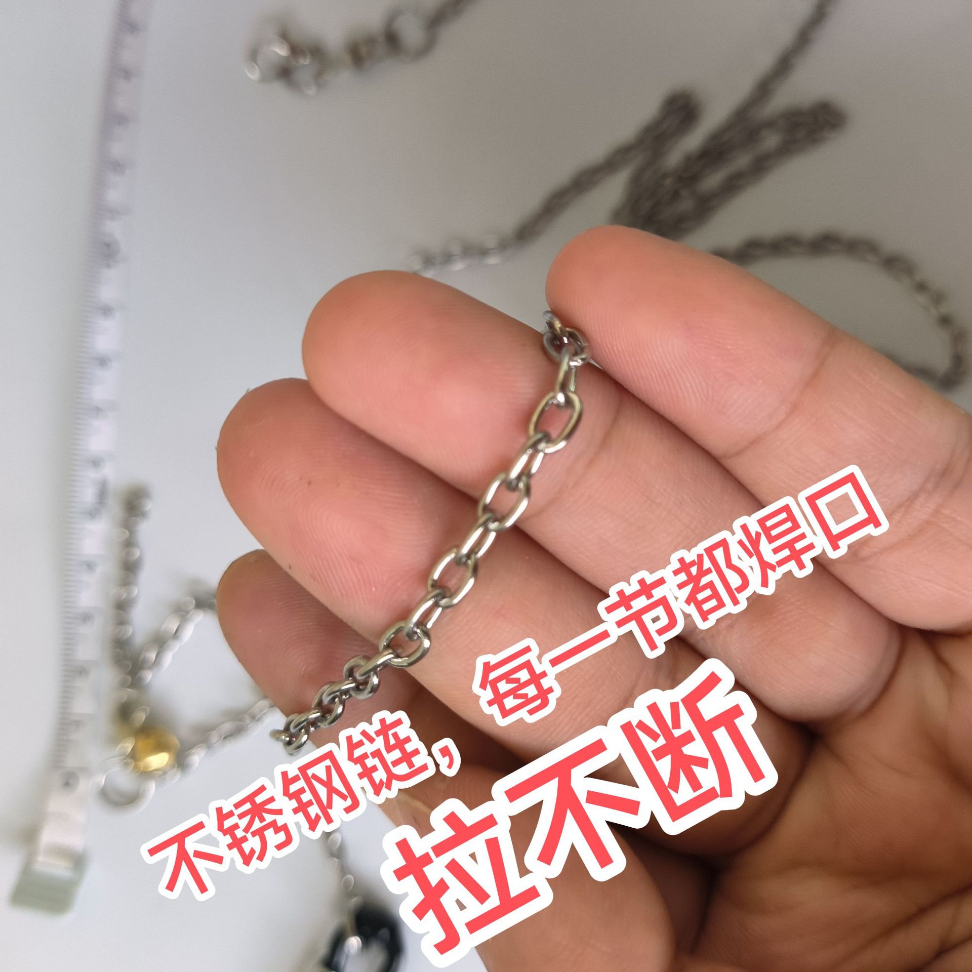 价 [不锈钢焊口] 松鼠项圈牵引绳 防爆冲外带调节防脱分体式