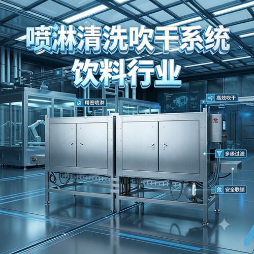 吹干机玻璃瓶子罐头喷淋清洗吹风干机工业风刀饮料行业专用烘干机