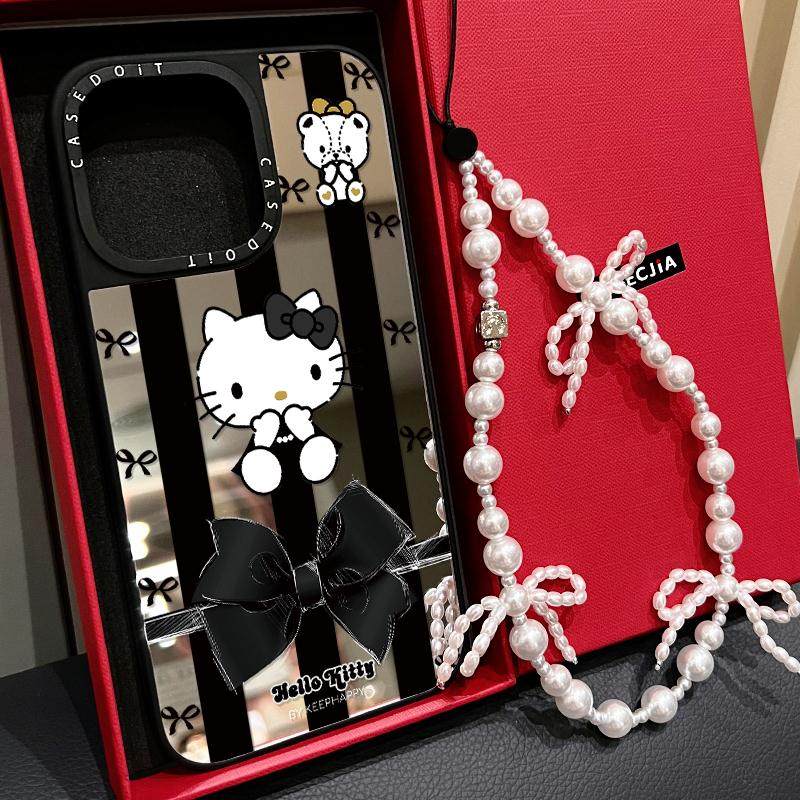 C家MagSafe磁吸黑白小香风Kitty猫适用iphone17手机壳16promax苹果15pro镜面14plus日韩ins时尚13/Air/12,3C数码配件,手机保护套/壳,淘宝优惠券,粉丝福利购,淘宝优惠卷