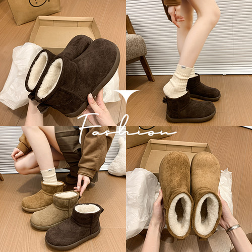 巨好看雪地靴女款2025新款