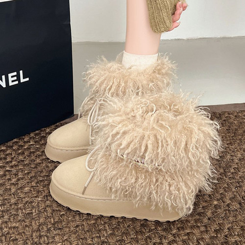 巨好看雪地靴女款2025爆款