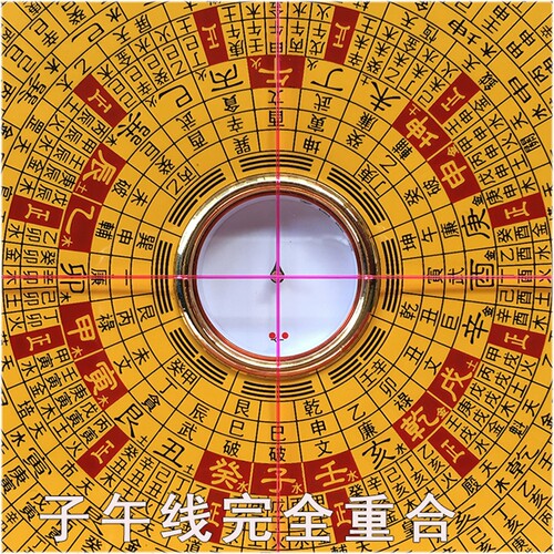 集福堂罗盘正品专三元三合综合盘