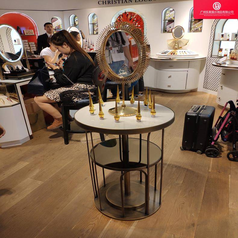 厂家订做端热销化妆品展示用柜背柜柜烤漆木质