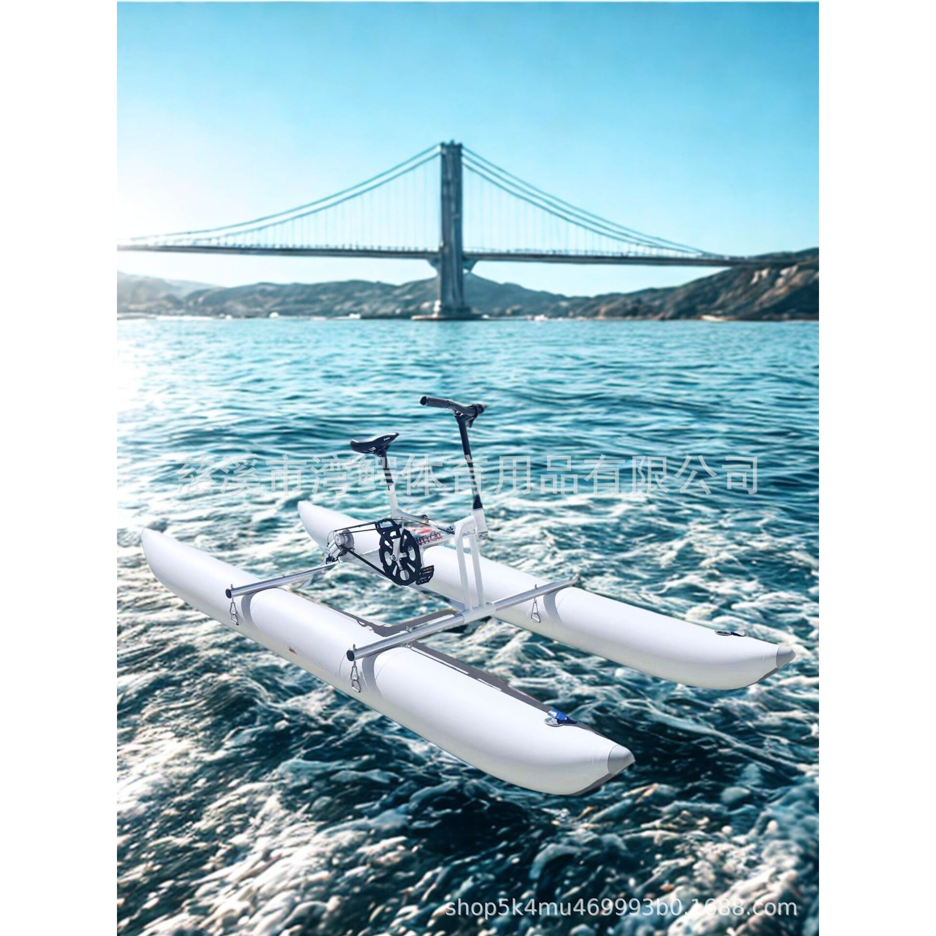 钓鱼基地休闲  单人水上脚踏单车圆筒安静行驶不扰鱼群,玩具/童车/益智/积木/模型,水上游艺设施,淘宝优惠券,粉丝福利购,淘宝优惠卷