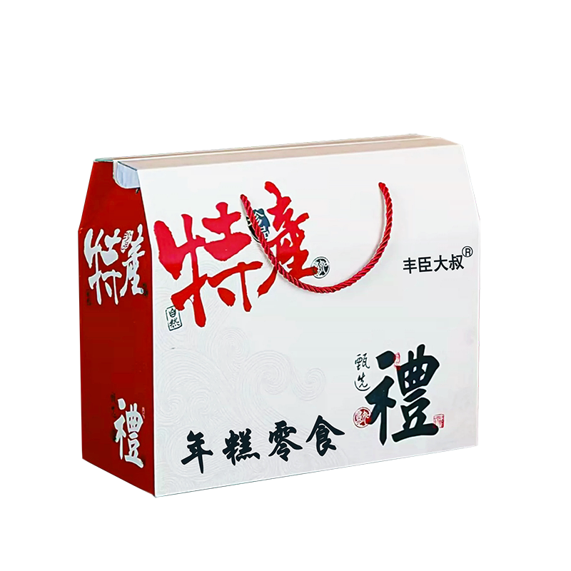 丰臣大叔年糕片绍兴零食送礼礼盒
