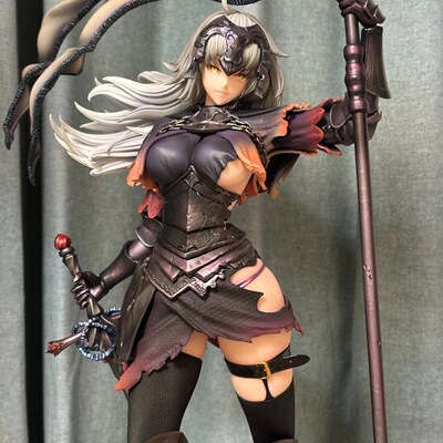 JC模玩渡鸦X迷途 fate Ruler FGO 圣女 黑贞德 战损手办雕像模玩