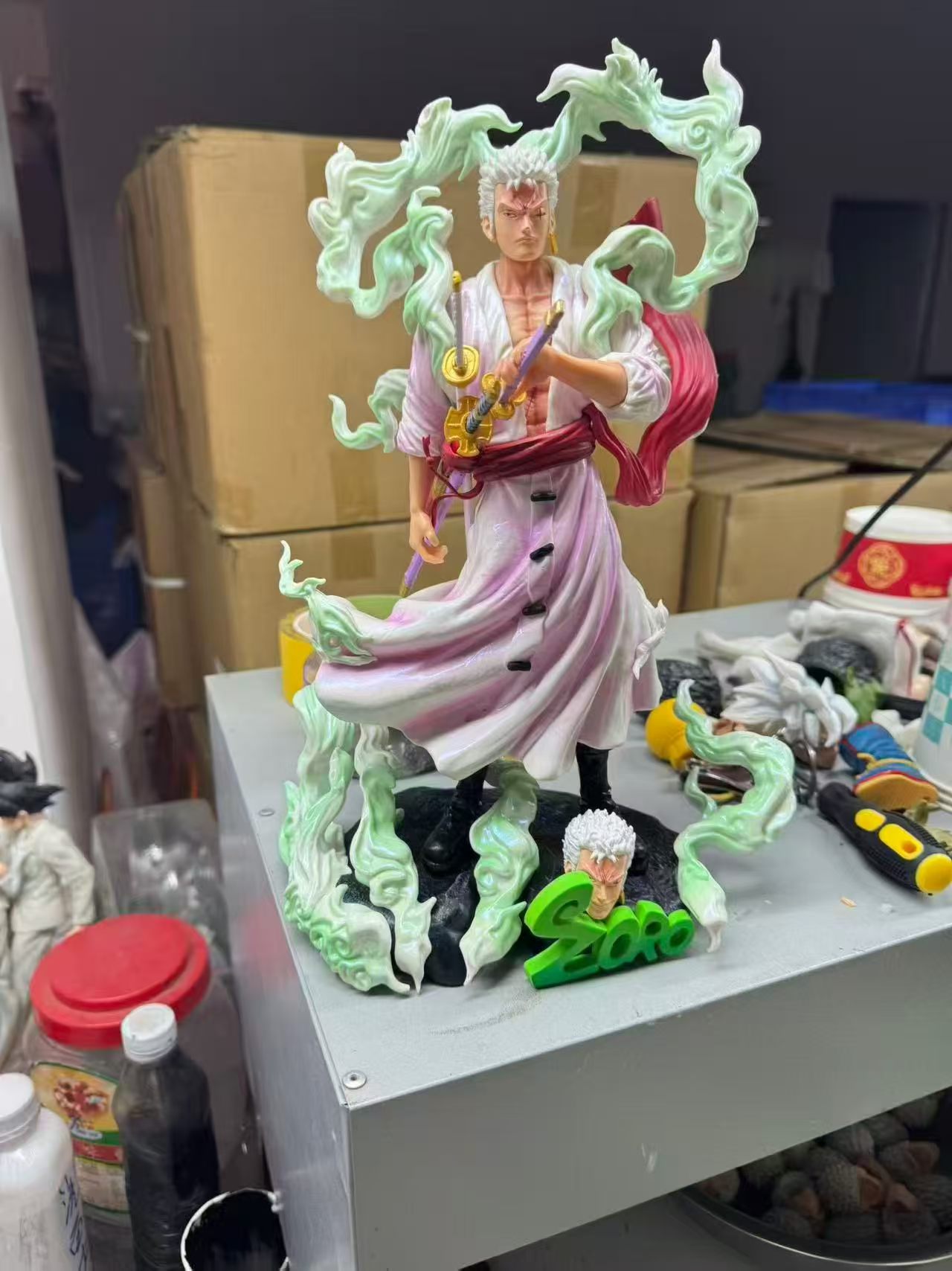 动漫海贼王梦幻尼卡索隆手办草帽团系列潮玩周边模型摆件玩具礼物