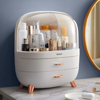 Desktop cosmetics storage box skincare shelf桌面化妆品收纳盒