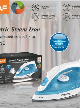 European standard R.1229 household portable steam iron