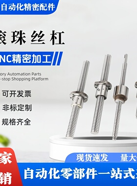 替代怡合达 滚珠丝杠 丝杆 LCP02-16-5/10/16 LCS47 LCS49/LCY02