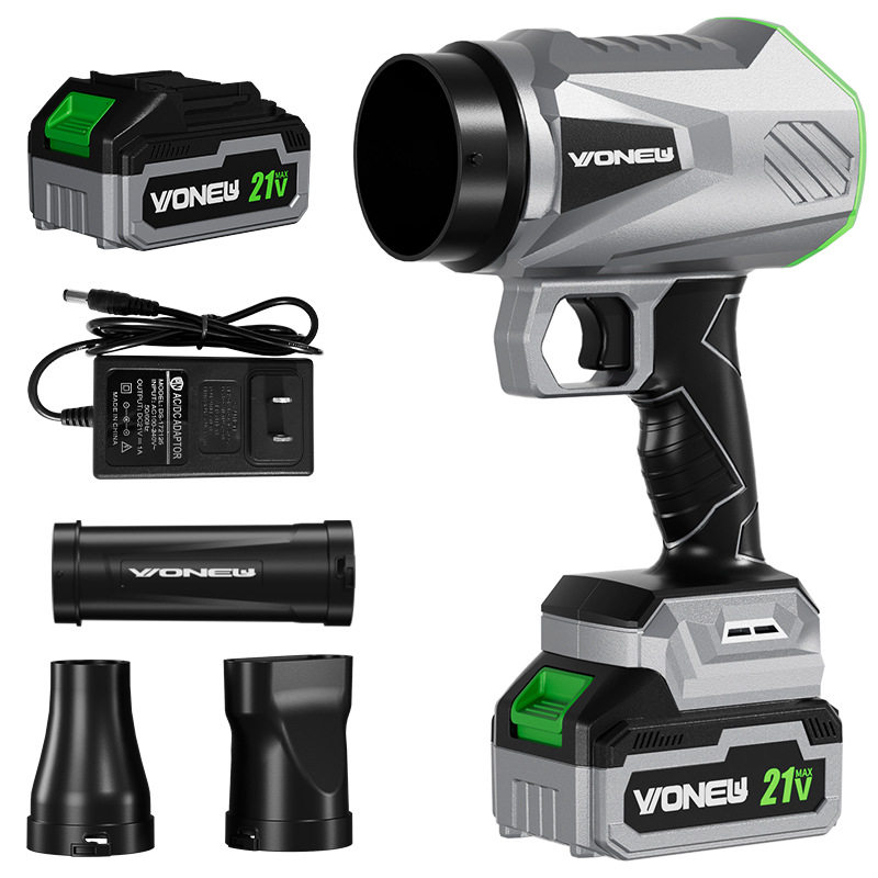 新款锂电暴风机手持除尘吹叶