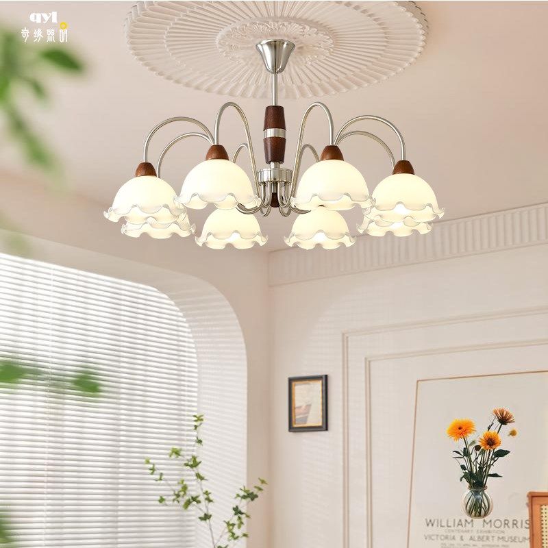法式中古风客厅吊灯高级感美式复古大厅主灯饰2025新款南洋灯具,家装灯饰光源,客厅吊灯,淘宝优惠券,粉丝福利购,淘宝优惠卷