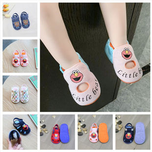 子男女宝宝学步鞋 凉鞋 3防滑0 2岁不掉幼儿软底地板鞋 春夏婴儿鞋