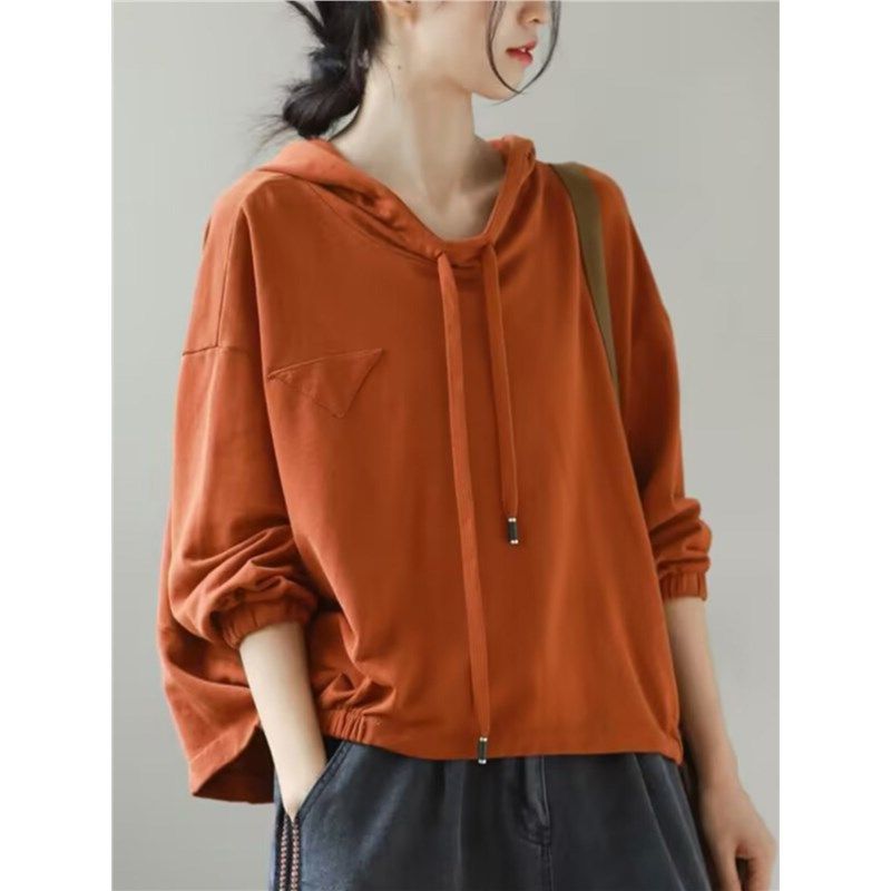 大码宽松休闲山东即墨卫衣女2024春秋新款爆款胖mm遮肚子纯棉上衣,女装/女士精品,卫衣/绒衫,淘宝优惠券,粉丝福利购,淘宝优惠卷