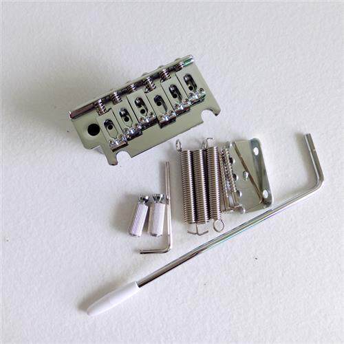 东礼电吉他st小双单摇琴桥银色固定式颤音系统弦桥sq带安装配件