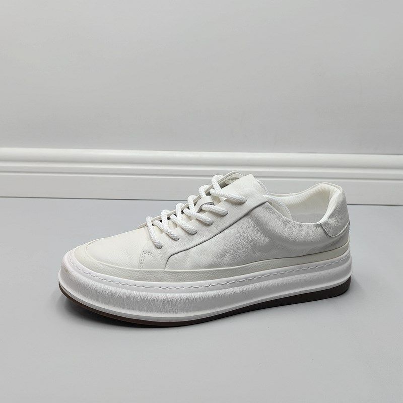 24春秋新款撤柜男鞋断码单鞋系带休闲运动厚底R防滑小白牛皮板鞋,流行男鞋,休闲板鞋,淘宝优惠券,粉丝福利购,淘宝优惠卷