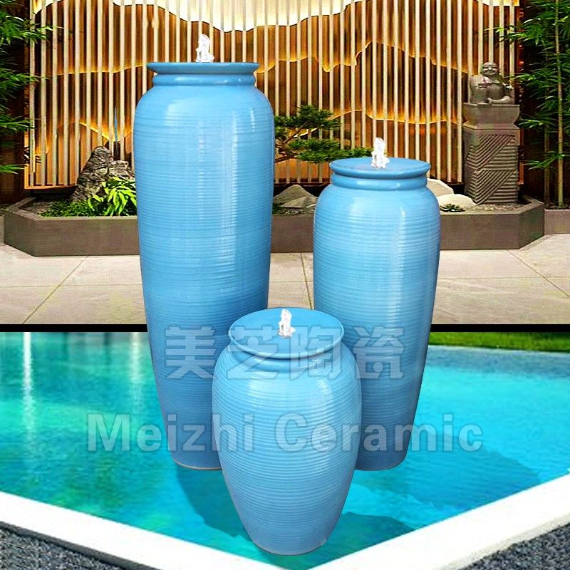 水系陶罐喷水坛跌水盆水池景观流水摆件循环水景大花瓶Z加湿器摆,家居饰品,流水摆件,淘宝优惠券,粉丝福利购,淘宝优惠卷