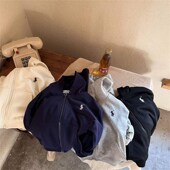 儿童外套男女2022春季 帅宝宝休闲Z拉链帽衫 新款 连帽卫衣中小童装