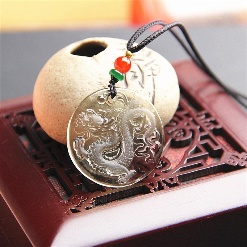 精雕天然茶黄水晶l龙挂坠挂件茶水晶雕刻生肖龙项链项坠水晶龙吊,饰品/流行首饰/时尚饰品新,颈饰,淘宝优惠券,粉丝福利购,淘宝优惠卷