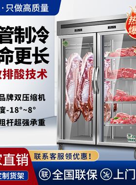 挂肉柜商用冷冻冷藏保鲜冰柜吊肉柜猪牛羊肉商用挂肉X柜立式排酸