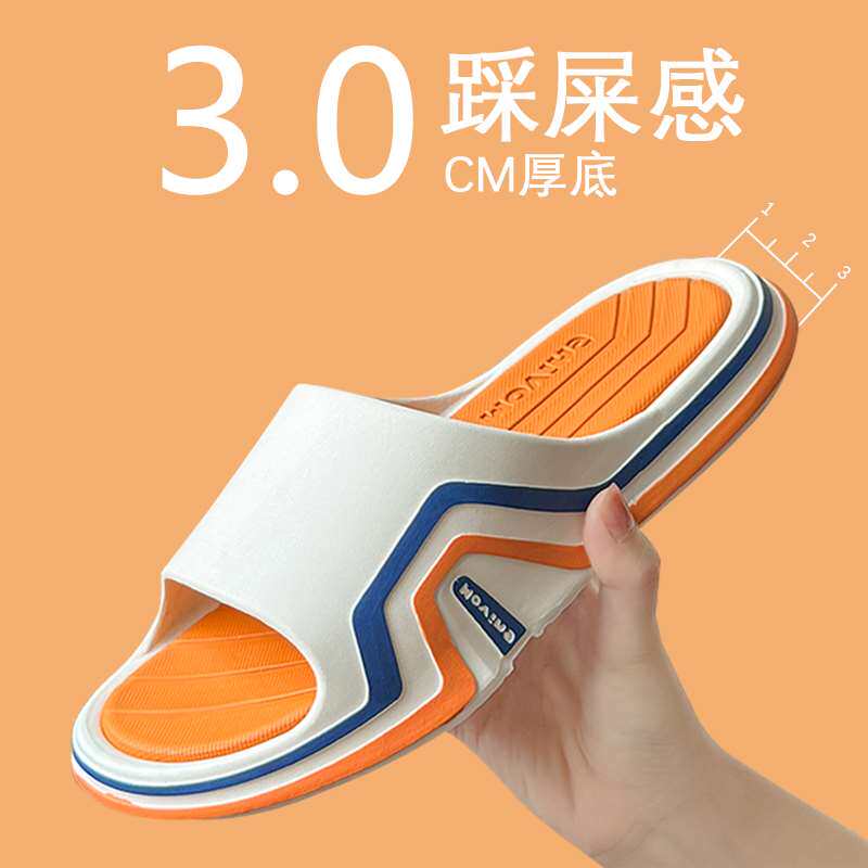 alex新款运动凉拖鞋男踩屎感夏季时尚外穿情侣居家防滑室内托鞋女