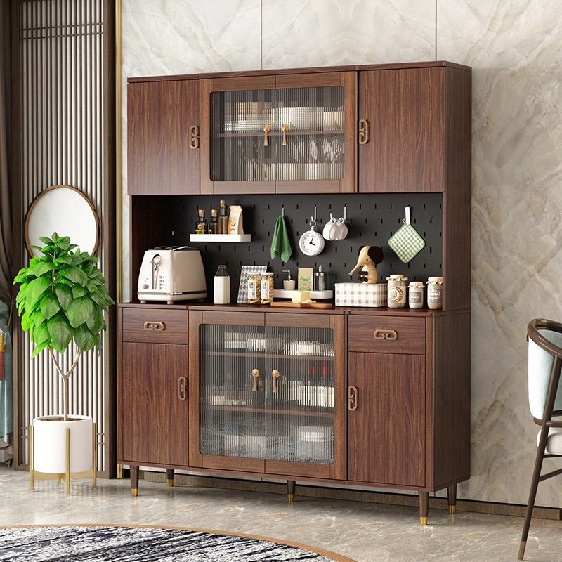 餐边柜到顶一体靠墙洞洞板新中式B收纳柜厨房储物柜客厅茶水柜酒,住宅家具,餐边柜,淘宝优惠券,粉丝福利购,淘宝优惠卷