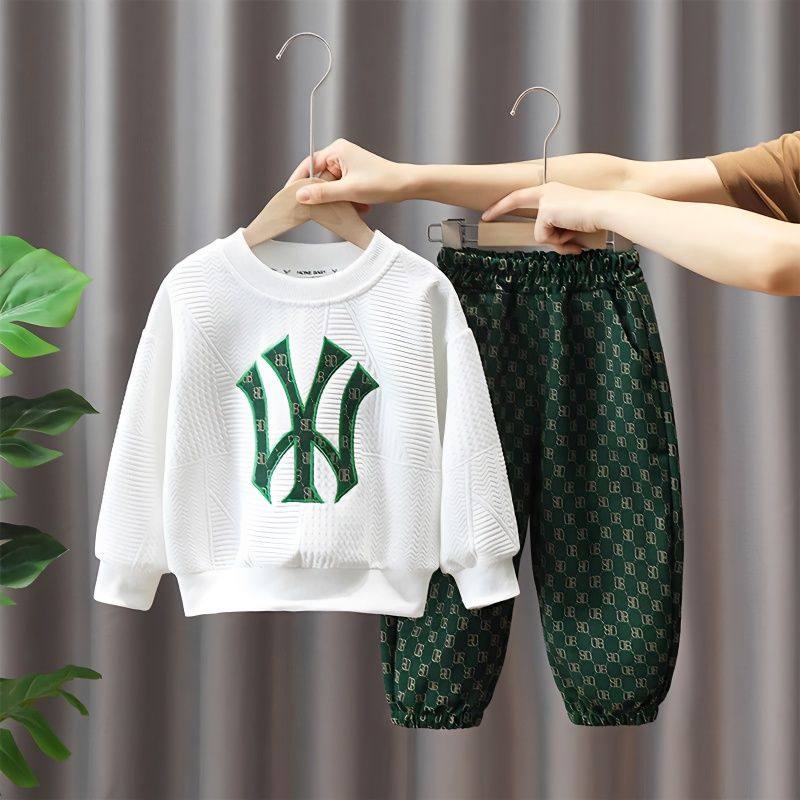 男童春装套装202l4新款洋气儿童休闲装春秋款男孩韩版帅气两件套,童装/婴儿装/亲子装,套装,淘宝优惠券,粉丝福利购,淘宝优惠卷