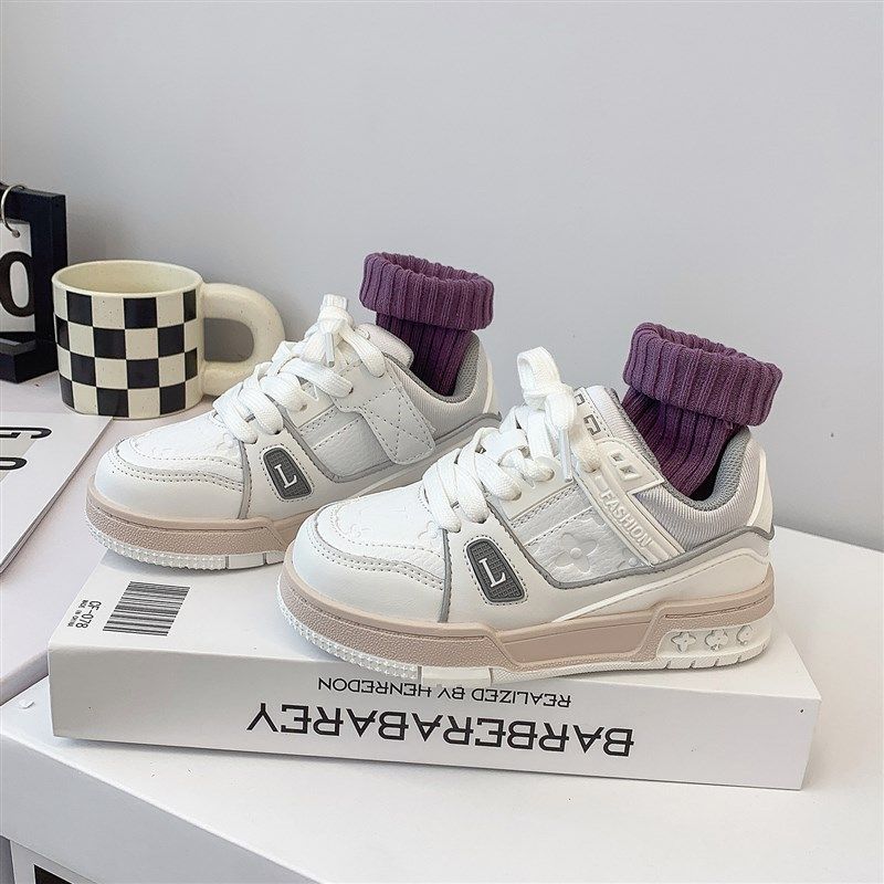 儿童小白鞋2023春秋新款男童板鞋百搭运动鞋女童U真皮休闲鞋防滑,童鞋/婴儿鞋/亲子鞋,运动鞋,淘宝优惠券,粉丝福利购,淘宝优惠卷