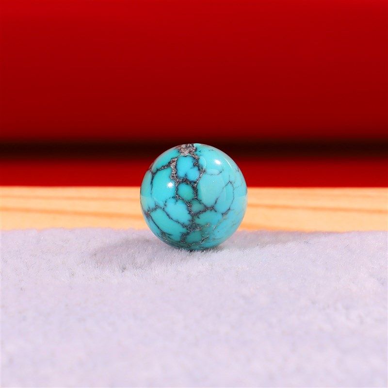 绿松石散珠天然原矿高瓷11.1mm圆珠 无优化单珠半玉化绿松 63号,饰品/流行首饰/时尚饰品新,DIY配件,淘宝优惠券,粉丝福利购,淘宝优惠卷