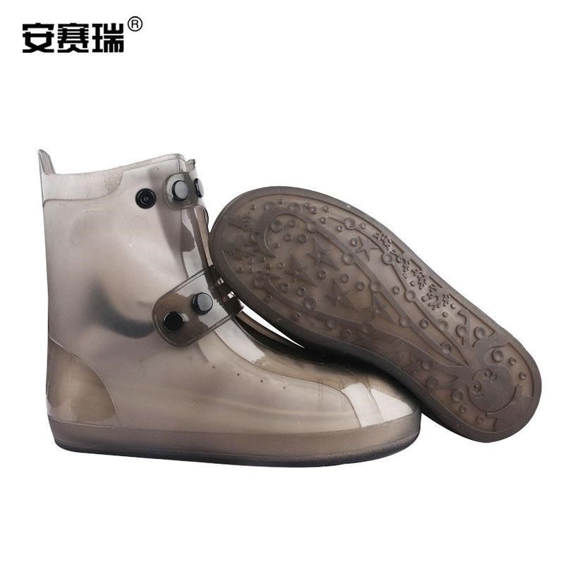 加厚款防雨鞋套硅胶款耐磨中筒防滑户外防水雨靴套咖啡色42,电动车/配件/交通工具,骑行防水鞋套,淘宝优惠券,粉丝福利购,淘宝优惠卷