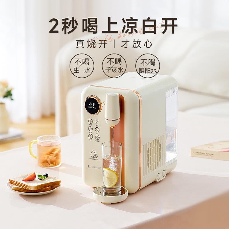 德国直饮熟水机即热式饮水机净水一体家用桌面台式凉白开饮水器*