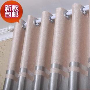 卧室阳台防晒定做全遮光成品窗帘布 简约现代加厚隔音隔热客厅中式