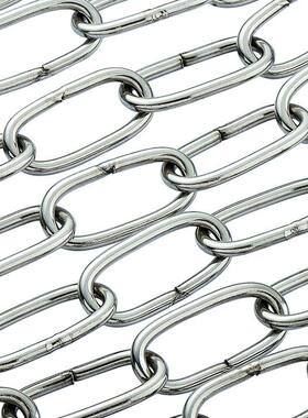 晒衣链条01不锈钢狗起厘链铁链重ZNT吊链 护栏防盗链起重2链条