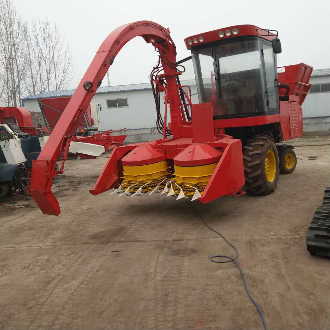 圆盘式秸秆粉碎收获机 青贮秸秆回收机 玉米秸秆青储机厂家