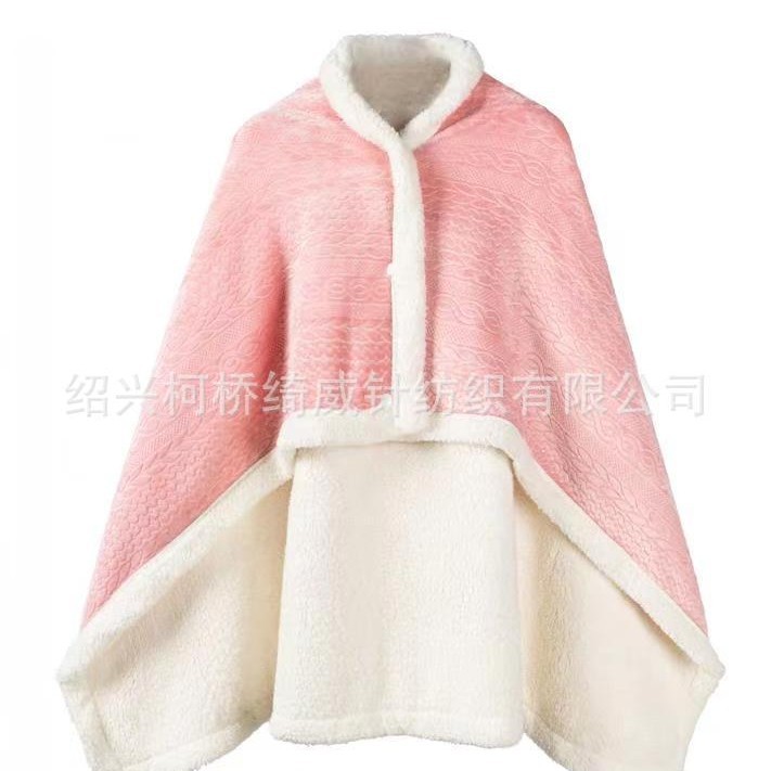 盖腿小毛毯春秋季羊羔绒