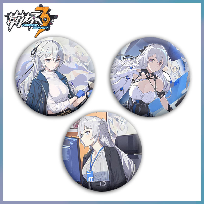 圣痕系列布洛妮娅次生银翼吧唧