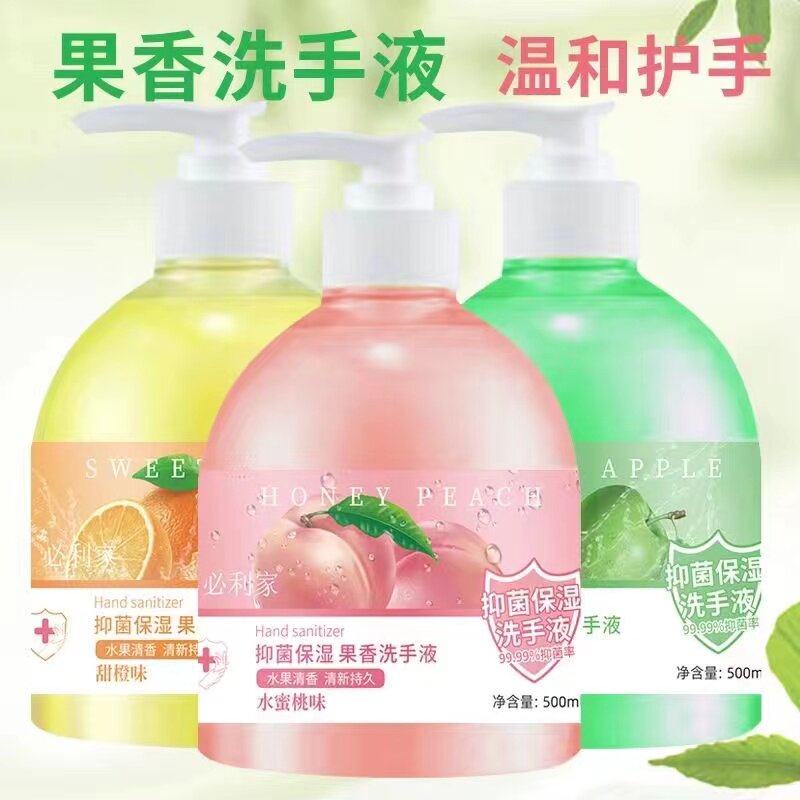 家用抑菌按压瓶杀菌消毒洗手液