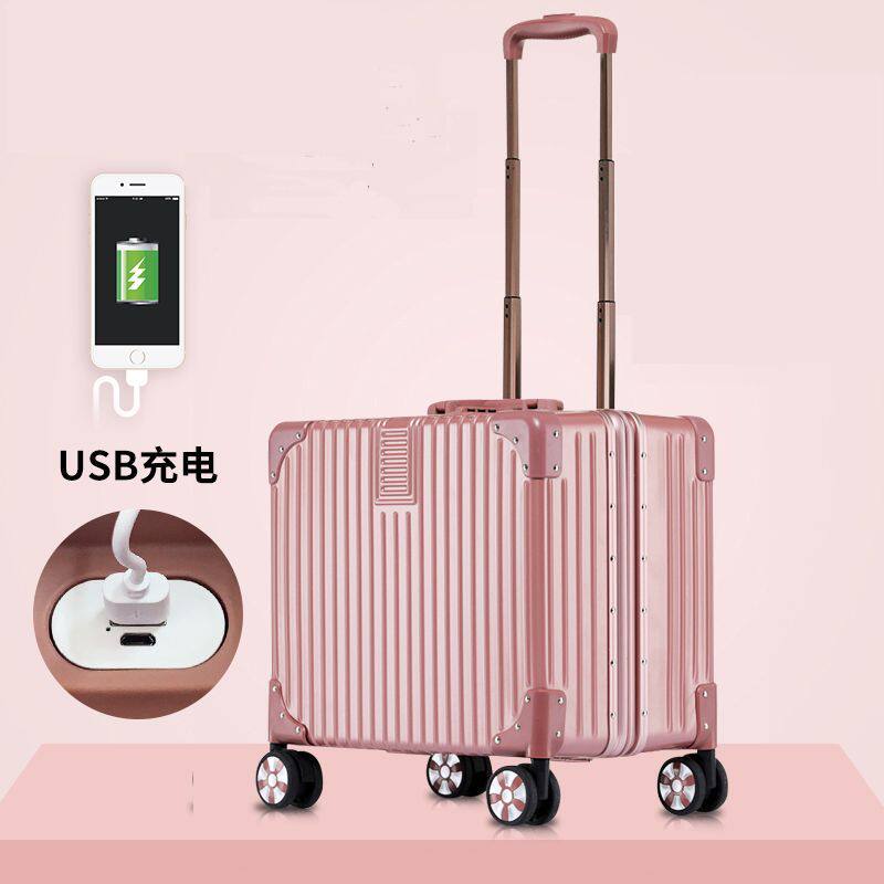 轻便小型登机拉杆箱迷你行李箱