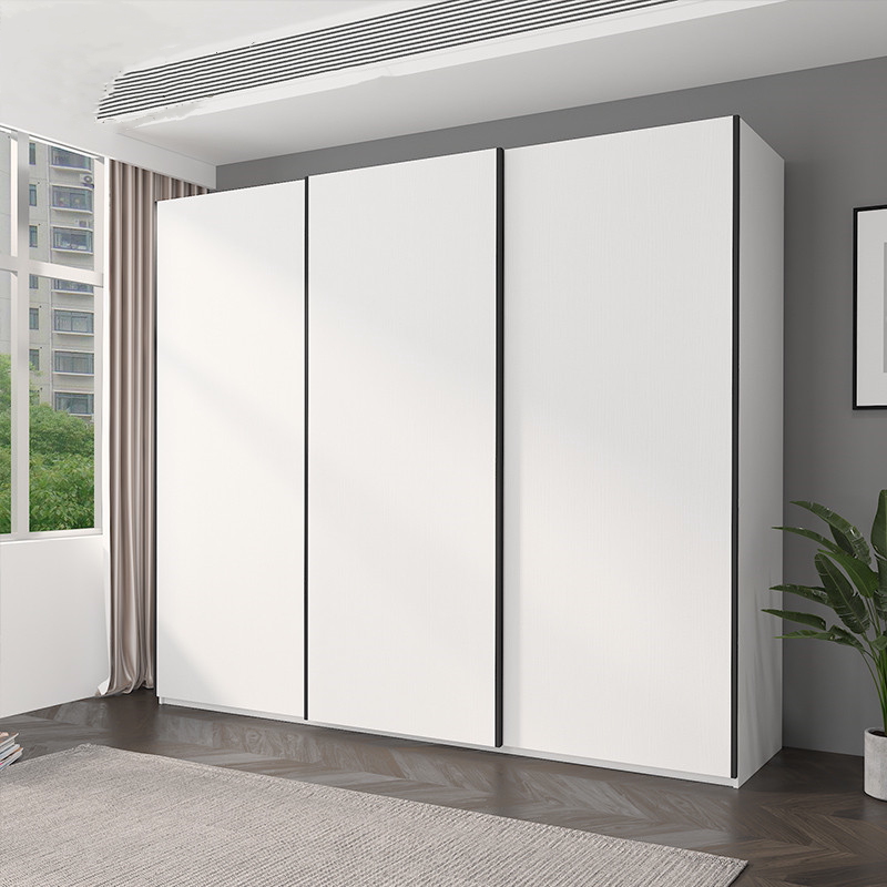 索菲亚北欧卧室推拉门衣柜家用储物柜现代简约板式移门定制大衣橱