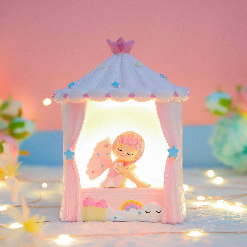 情人可爱小夜灯情侣帐篷桌面礼物