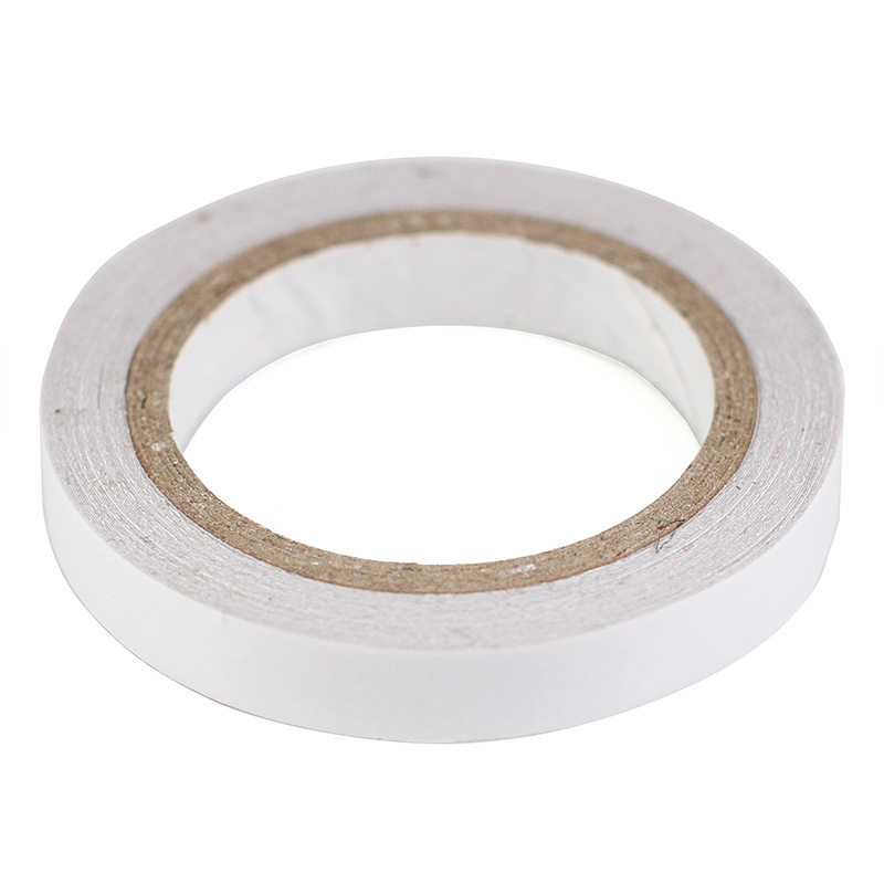 厂家直销6米长8mm宽强力双面胶办公胶带棉纸易撕热熔两面胶