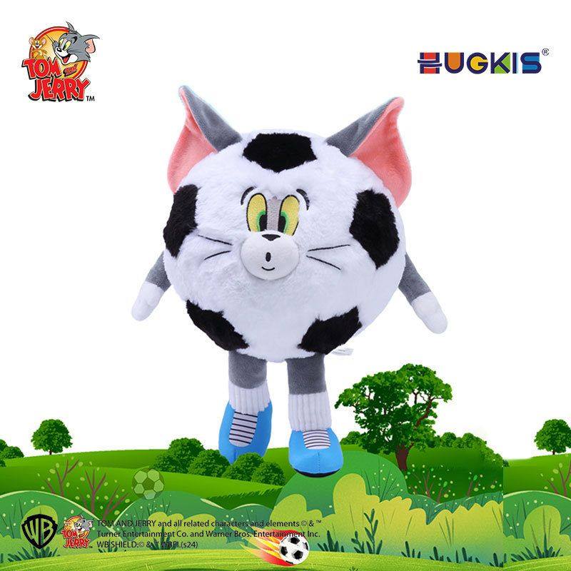 娃娃橄榄球儿童款玩偶公仔毛绒玩具篮球礼物猫和老鼠球形运动足球