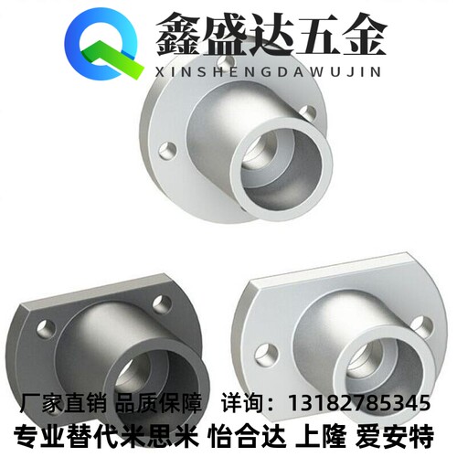 双切边法兰光轴支撑座导杆导套固定座导向轴法兰座SHCH16 STHCB20